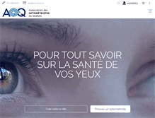 Tablet Screenshot of aoqnet.qc.ca